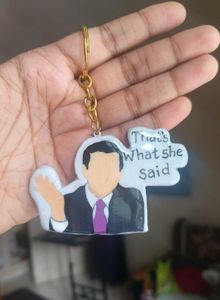 The Office Michael Scott Keychain