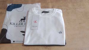 Calvin Klein White Crew Neck Tee