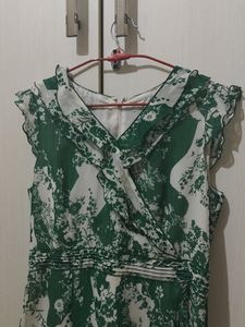 Green Colour Dress