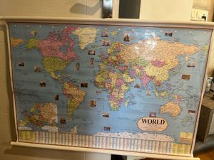 Brand New  World Map Poster