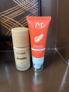 MARS foundation With ZM Primer Combo