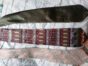 Vintage Designer Silk Ties - Set of 3