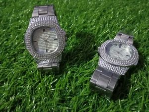(Pack Of 2) Iced Out Diamond Watch 🔥