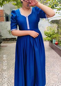 Elegant Navy Blue Dress