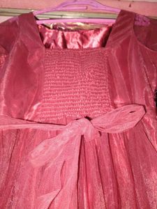 Elegant Maroon(reddish )Sequin Gown