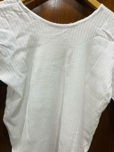 White Kurti