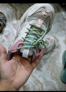 HRX Peach Ballerinas And Red Tape Shoes