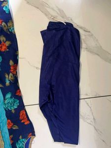 Floral &amp; Blue  3 Piece Dress Set