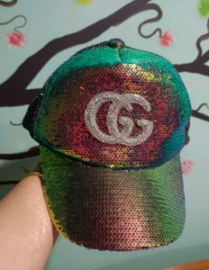 Sequin Cap