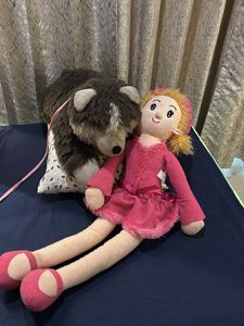 Cute Plush Doll &amp; Bear