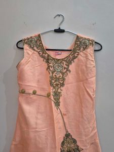 Stunning 2-in-1 Lehenga with Churidaar Suit Set