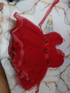 Red Sparkly Party Dress
