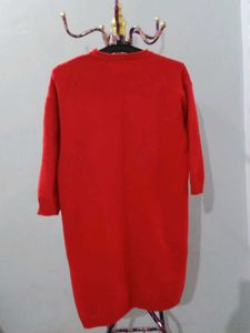 Red Cartoon Dog Dress