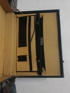 Vintage Black Briefcase