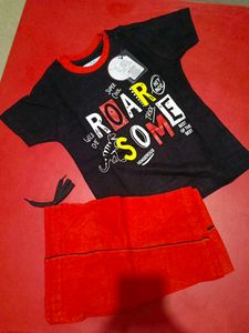BOYS' T-SHIRT NIKKER SET