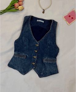 ZARA denim vest