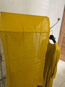Mustard Yellow Kurti
