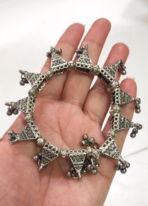 Silver Oxidized Kada