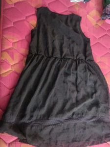 Cute Black Sleeveless Dress