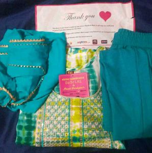 🌺💚Green Kurta Set 💚...new Collection ❤️