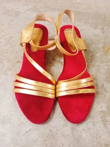 Red Velvety Heel