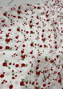 floral slit dress