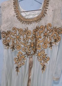 Elegant Embroidered Anarkali Suit