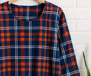 Plaid Top