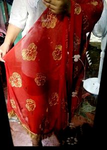Beautiful Red Dupattas