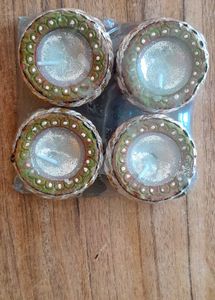 Clay Wax Filled Matki Diya
