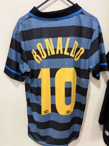 Inter milan 1997 ronaldo 10 football jersey