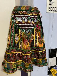 Navratri Ethnic Embroidered Skirt