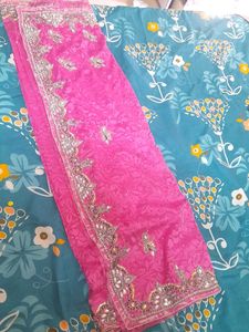 Fancy Saree With Stitched Blouse
