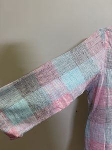 Striped Button-Down Top