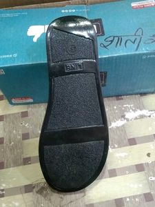 Black Slippers Party Wear