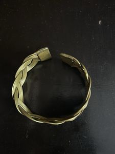 Braided Metal Cuff Bracelet