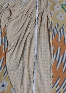Cream Color Patiyala Pant