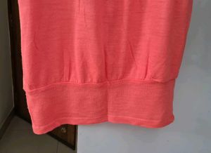 Peach dress cum top from ONLY