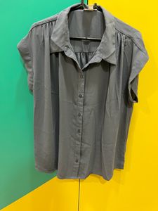 Grey Colour Baggy Top Big Size