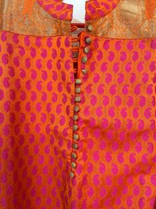 Orange kurta