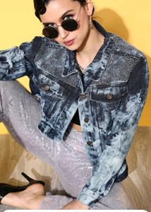Brand New Stylish Party Wear Denim Jacket