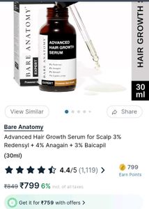 😍✨Bare Anatomy Hair Serum💐