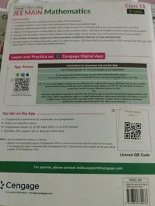 Jee Mains Cengage Mathematics Class 11