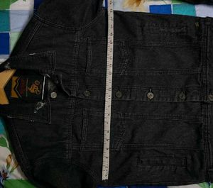 Black Denim Jacket Distressed