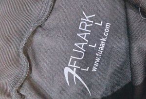 Fuaark black track pant/lower