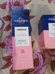 Aqualogica Cream And Sunscreen