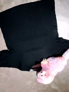 Black T-shirt with Cute Details