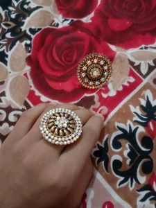 Statement Rings - Set of 2