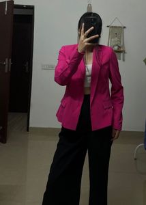 C&amp;A Fuchsia Pink Tailored Blazer