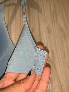 Enamor Cyan Color T-Shirt Padded Bra Size 30B